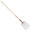 Union Razorback Forged 5 Tine Manure Fork With 48in Handle