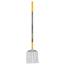 10-Tine Ames Ensilage Fork, 48-inch Straight Handle