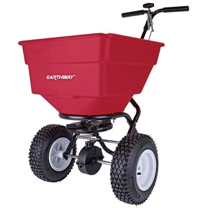Earthway Commercial Broadcast Spreader With 100 Lb Capacity 1 Earthway Commercial Broadcast Spreader With 100 Lb Capacity