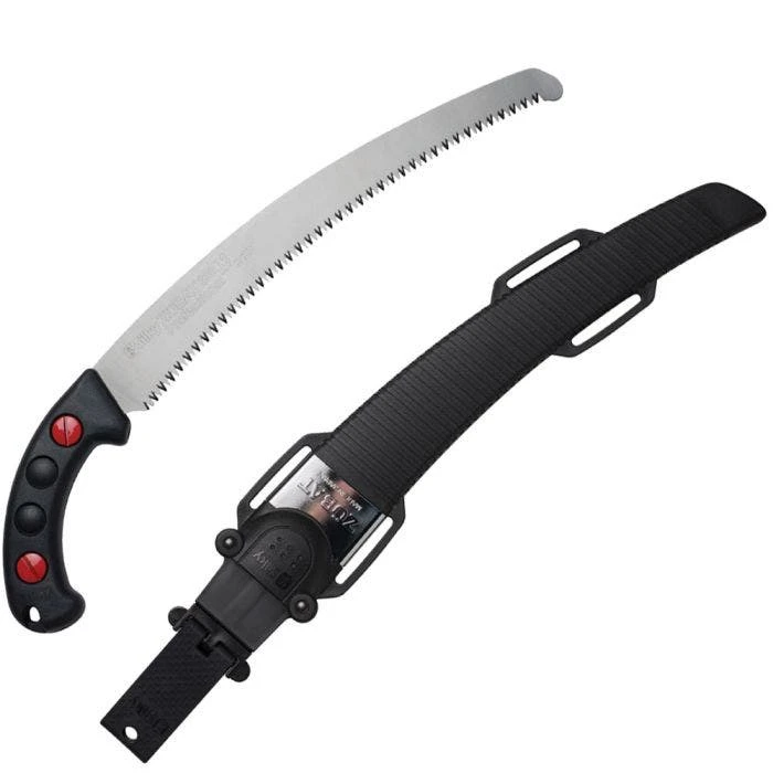 Silky Zubat Pruning Saw With Scabbard, 13-inch Curved Blade 1 Silky Zubat Pruning Saw With Scabbard, 13-inch Curved Blade