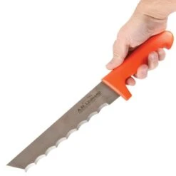 Leonard Wavy Edge Stainless Steel Cut-All Knife, 8-Inch Blade -Landscape greening equipment 4041t 2