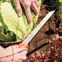 Leonard Wavy Edge Stainless Steel Cut-All Knife, 8-Inch Blade -Landscape greening equipment 4041t 4