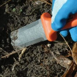 Classic Stainless Steel Soil Knife By A.M. Leonard, 6in Dual Edged Blade, Lifetime Warranty -Landscape greening equipment 4750 7