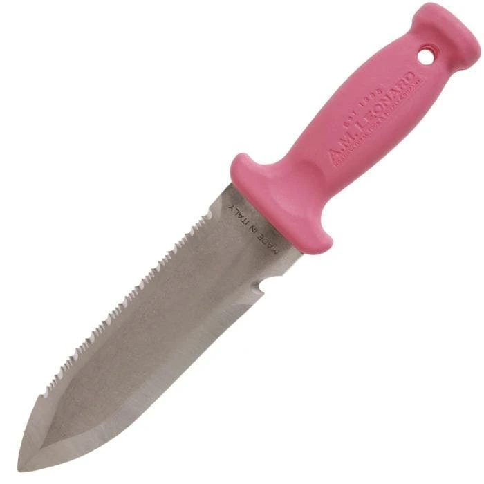 Pink Leonard Deluxe Stainless Steel Soil Knife 2 Pink Leonard Deluxe Stainless Steel Soil Knife - Image 2