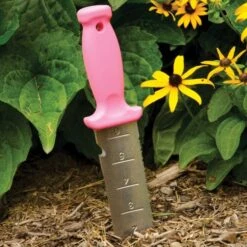 Pink Leonard Deluxe Stainless Steel Soil Knife 11 Pink Leonard Deluxe Stainless Steel Soil Knife -Landscape greening equipment 4752p 5