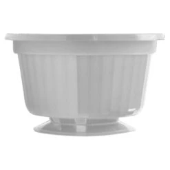 Belden Plastics 10-Inch Pop Baskets, White, Case Of 50