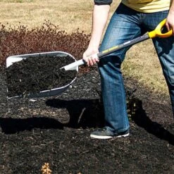 True Temper Poly Grain Scoop Shovel With D Grip Handle -Landscape greening equipment 800ps 3