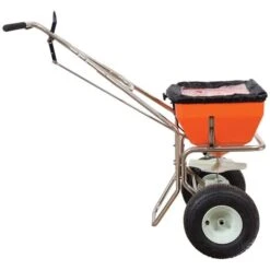 Leonard 70 Lb Spreader With Stainless Steel Frame -Landscape greening equipment am70s 2 2