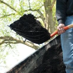 Leonard 10-Tine Forged Steel Scoop Fork With 30-Inch D-Grip Handle -Landscape greening equipment amf10 19