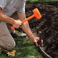 Leonard 2.8lb Dead Blow Hammer -Landscape greening equipment aml3db live install