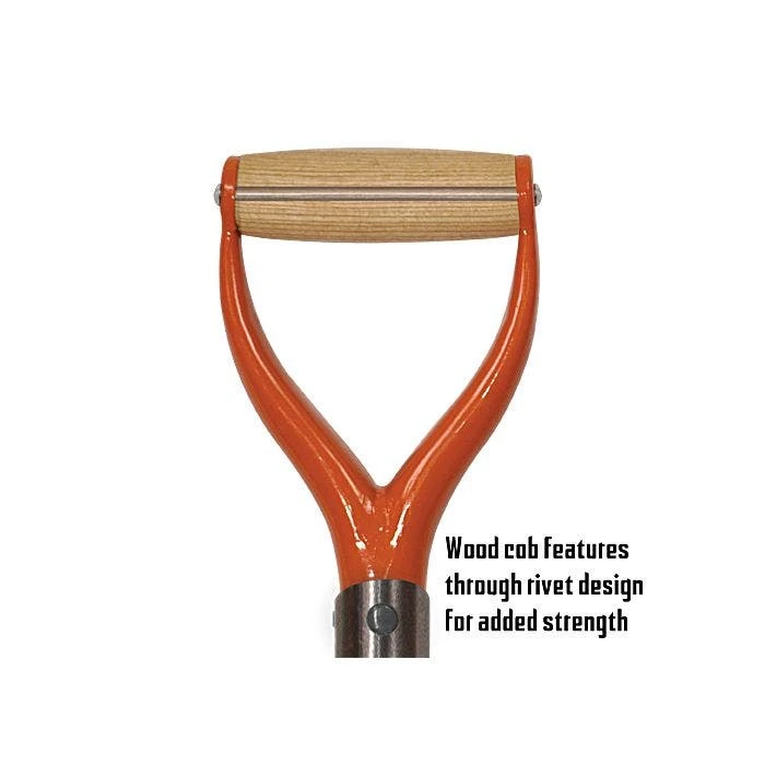 Leonard Classic Full Strap Spade With D Grip Handle And Rubber Foot Pad 4 Leonard Classic Full Strap Spade With D Grip Handle And Rubber Foot Pad - Image 4