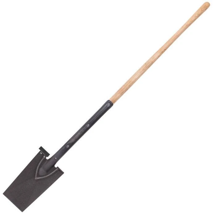 Leonard Classic Full Strap Spade With Straight Handle And Rubber Foot Pad 1 Leonard Classic Full Strap Spade With Straight Handle And Rubber Foot Pad