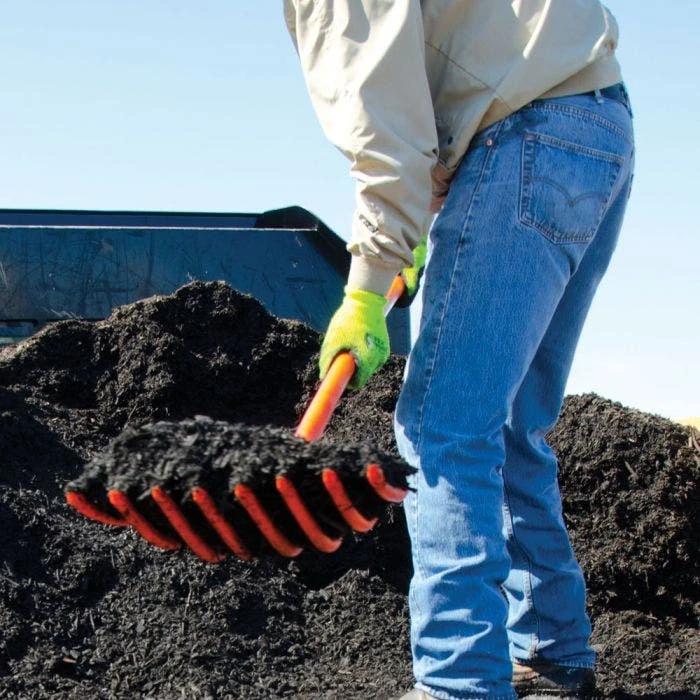 Leonard 8-Tine All Poly Scoop Fork, 63-inch Length 4 Leonard 8-Tine All Poly Scoop Fork, 63-inch Length - Image 4