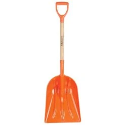 Leonard ABS Scoop Shovel With D Grip Handle