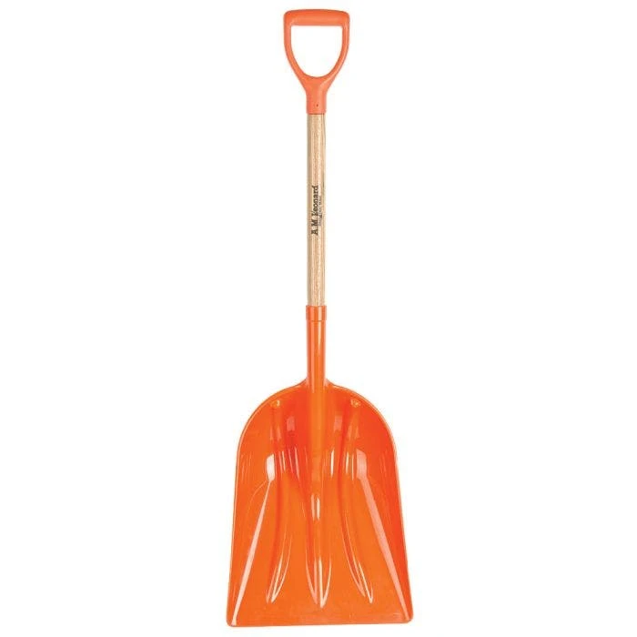 Leonard ABS Scoop Shovel With D Grip Handle 1 Leonard ABS Scoop Shovel With D Grip Handle