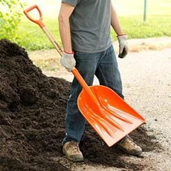 Leonard ABS Scoop Shovel With D Grip Handle 10 Leonard ABS Scoop Shovel With D Grip Handle -Landscape greening equipment aps12 4