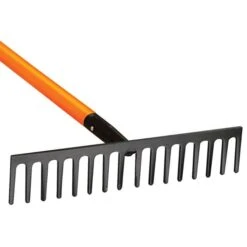 Leonard Straight Rake With Forged Steel Head And Composite Handle 8 Leonard Straight Rake With Forged Steel Head And Composite Handle -Landscape greening equipment cs16 1 2