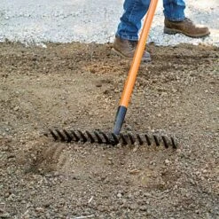 Leonard Straight Rake With Forged Steel Head And Composite Handle 11 Leonard Straight Rake With Forged Steel Head And Composite Handle -Landscape greening equipment cs16 4 1