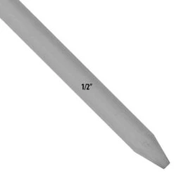 Fiberglass Tree Stakes, 8-Year Life, 10 Feet X 1/2 Inches, Bundle Of 12
