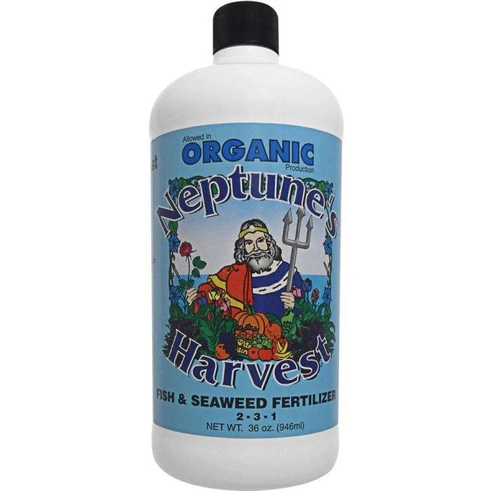 Neptune's Harvest Organic Fish And Seaweed Blend Fertilizer Quart 1 Neptune's Harvest Organic Fish And Seaweed Blend Fertilizer Quart