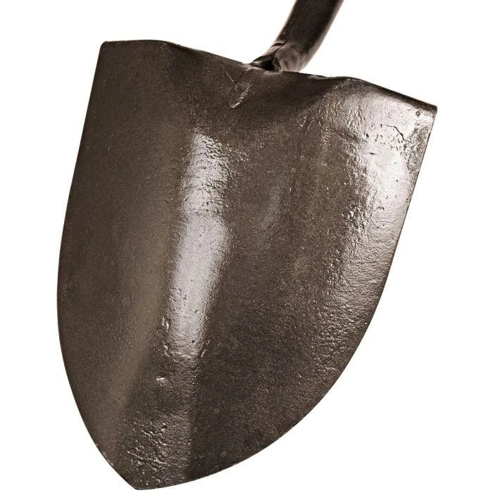 Leonard Forged Round Point Shovel With 48in Ash Handle 2 Leonard Forged Round Point Shovel With 48in Ash Handle - Image 2