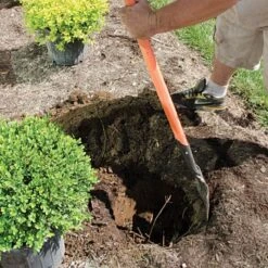 Leonard Caprock Irrigation Shovel With 48-Inch Tuff-Flex™ Composite Handle -Landscape greening equipment is2c 4 1