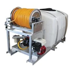 Kings 300 Gallon Skid Sprayer With 10 Gpm Diaphragm Pump And Electric Hose Reel