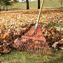 Steel 24 Tine Spring Rake By A.M. Leonard, Lifetime Warranty -Landscape greening equipment msr 224u 4