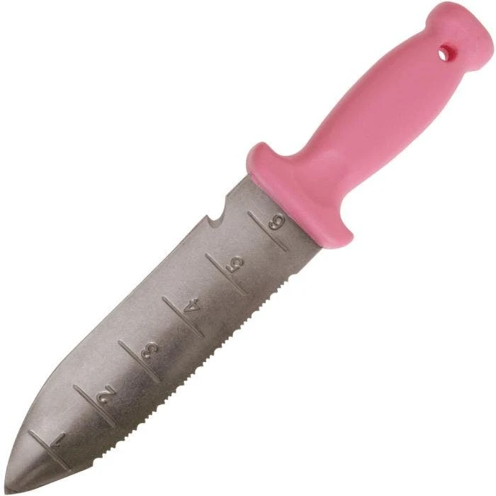 Pink Leonard Deluxe Soil Knife And Pink Traditional Bypass Pruner With Sheath 5 Pink Leonard Deluxe Soil Knife And Pink Traditional Bypass Pruner With Sheath - Image 5