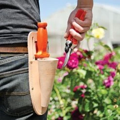 Deluxe Soil Knife, Pruner, Sheath Combo By A.M. Leonard, Lifetime Warranty 13 Deluxe Soil Knife, Pruner, Sheath Combo By A.M. Leonard, Lifetime Warranty -Landscape greening equipment pkcom 3 1