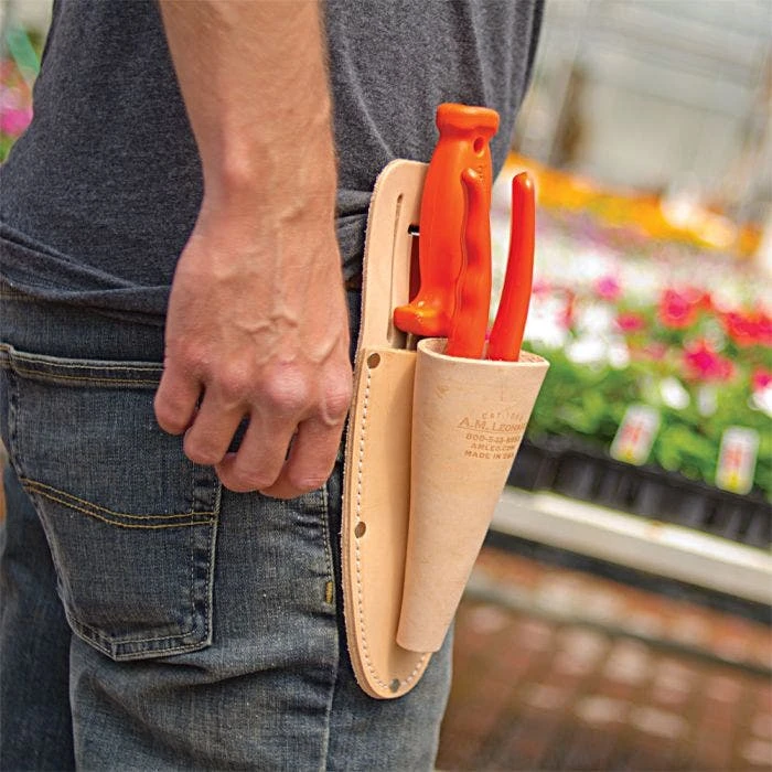 Deluxe Soil Knife, Pruner, Sheath Combo By A.M. Leonard, Lifetime Warranty 6 Deluxe Soil Knife, Pruner, Sheath Combo By A.M. Leonard, Lifetime Warranty - Image 6