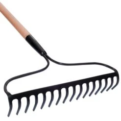 Leonard Bow Rake With Forged Steel Head And Ash Handle -Landscape greening equipment r16 2 1