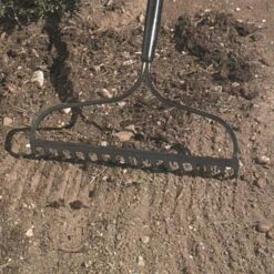 Leonard Bow Rake With Forged Steel Head And Ash Handle -Landscape greening equipment r16 6 1