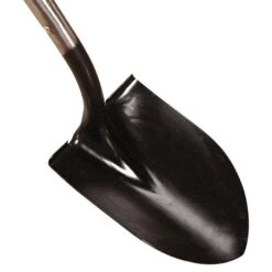 Razor-Back® Round-Point Closed-Back Shovel With D-Grip Handle -Landscape greening equipment rbud front