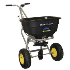 Spyker 120 Lb Poly Hopper Spreader 5 Spyker 120 Lb Poly Hopper Spreader -Landscape greening equipment s60120 1