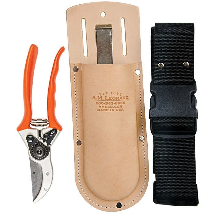 Leonard Pruner And 9in Pruner Case Combo Kit, With Belt 1 Leonard Pruner And 9in Pruner Case Combo Kit, With Belt