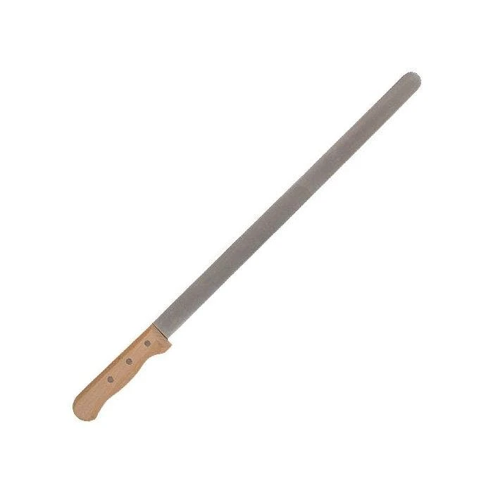 Leonard Shearing Knife 16" Blade, 6" Wooden Handle 2 Leonard Shearing Knife 16" Blade, 6" Wooden Handle - Image 2