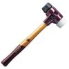 Simplex Paver Mallet With 60mm White/Black Inserts