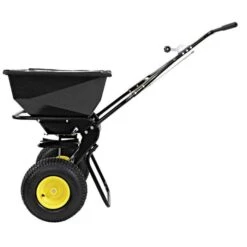 Spyker Ergo-Pro Spreader 80lb With Powder Coated Frame 11 Spyker Ergo-Pro Spreader 80lb With Powder Coated Frame -Landscape greening equipment spy80 1p left 1