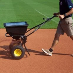 Spyker Ergo-Pro Spreader 80lb With Powder Coated Frame 14 Spyker Ergo-Pro Spreader 80lb With Powder Coated Frame -Landscape greening equipment spy80 1p live baseball 1