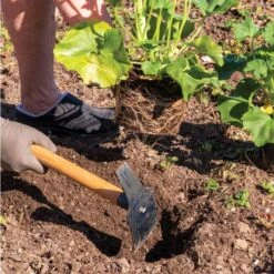 Hoedag Original Planter Mattock With 54" Handle -Landscape greening equipment tn54 live1