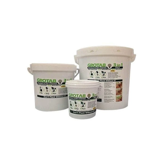 Grotab 3-in-1 Premium Plant Starter (12-8-4) 1 Grotab 3-in-1 Premium Plant Starter (12-8-4)