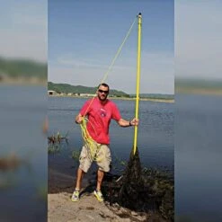 Razer Rake Floating, Collapsible Lake Rake 36" Wide -Landscape greening equipment wrzrk afteruse 1