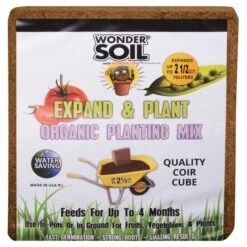 Wonder Soil Expand & Plant Organic Planting Mix, 2.5 Cu. Ft.